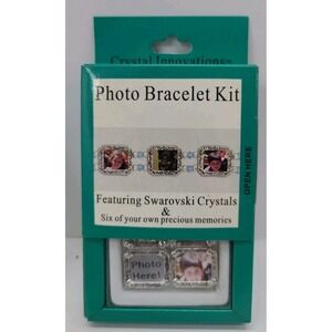 Crystal Innovations Photo Bracelet Kit Featuring Swarvski‎ Crystals DIY